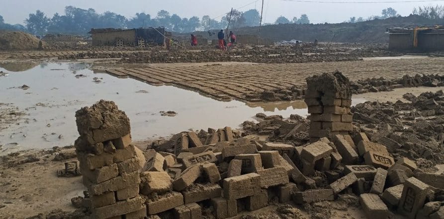 इँटा उत्पादनमा निकासी कर