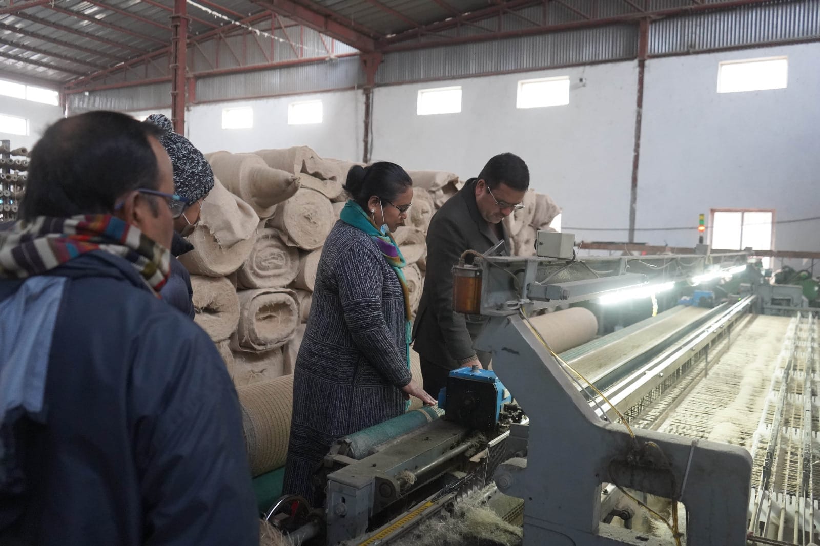 श्रमिक र उद्योगको समस्या बुझ्न सांसद चौधरी औद्योगिक क्षेत्रमा