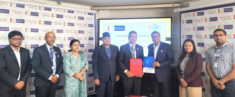 राष्ट्रिय वाणिज्य बैंक र नेपाल क्लियरिङ हाउसबीच क्रस बोर्डर कारोबार सम्झौता