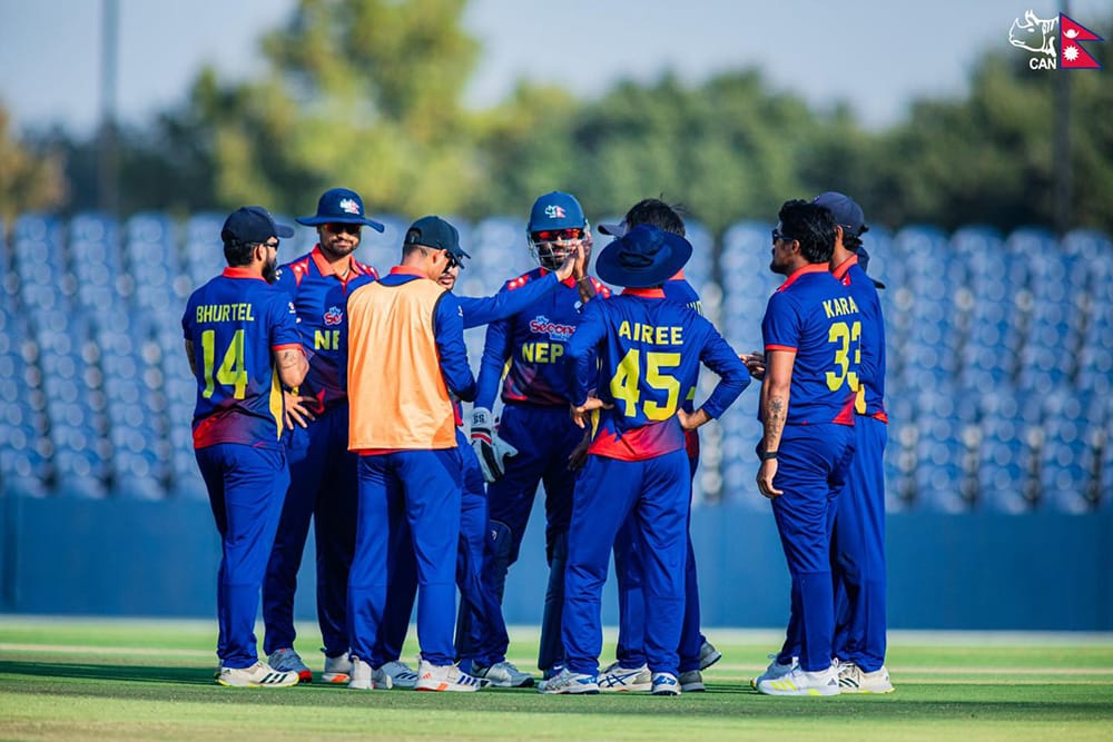 नेदरल्याण्डसमाथि नेपाल ६ विकेटले विजयी