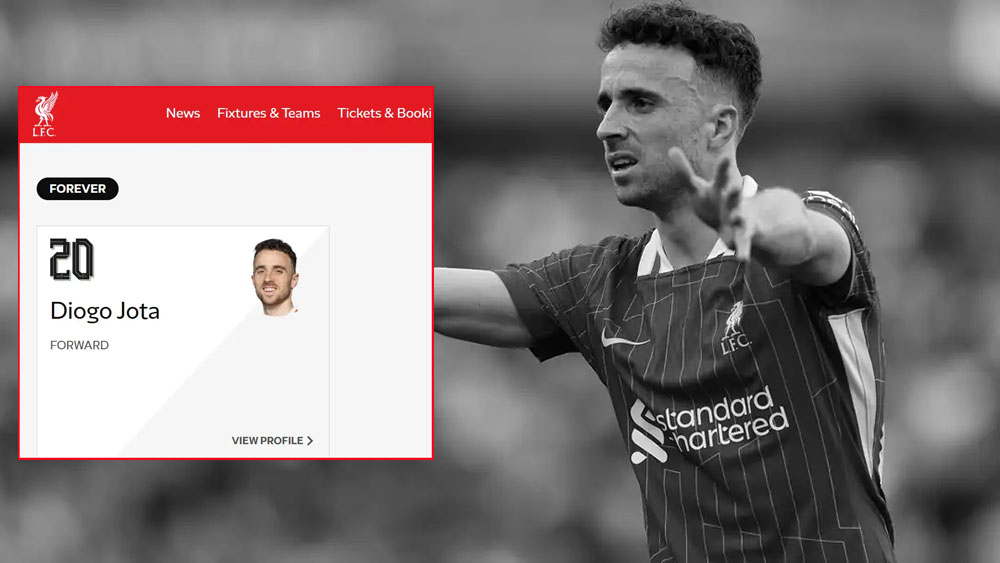 लिभरपुलको जोटालाई विशेष सम्मान, खेलाडी सूचीमा सधैभर रहने