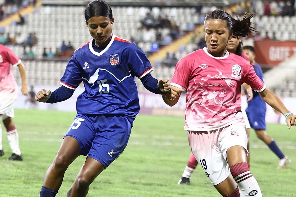 साफ यू-२० महिला च्याम्पियनसिपमा आज नेपाल र भुटान भिड्दै