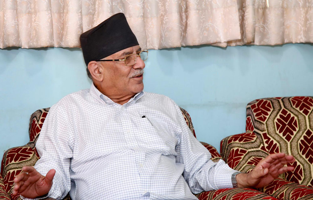 म खलनायक बनेर इतिहासको पानामा हराउन चाहान्न- प्रचण्ड