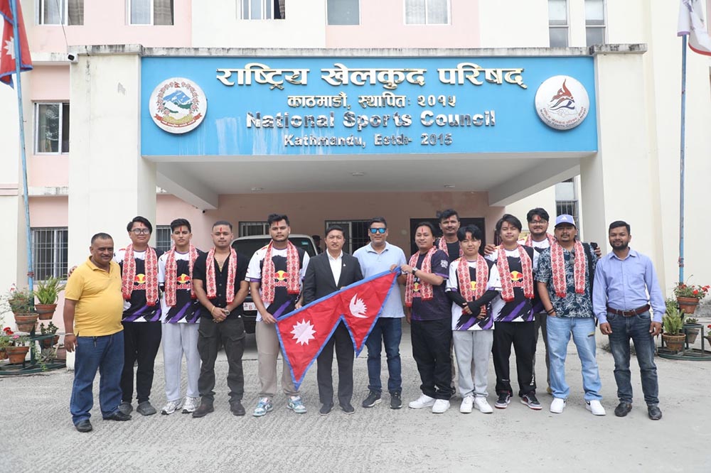 पब्जी मोबाईल ई स्पोर्ट्स वर्ल्डकप खेल्ने खेलाडीको बिदाई