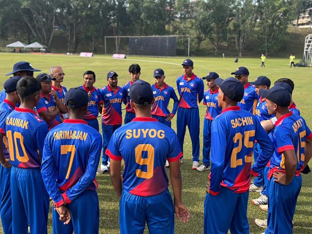 एसीसी यू-१६ इस्ट जोनको फाइनलमा नेपाल र सिंगापुर भिड्ने