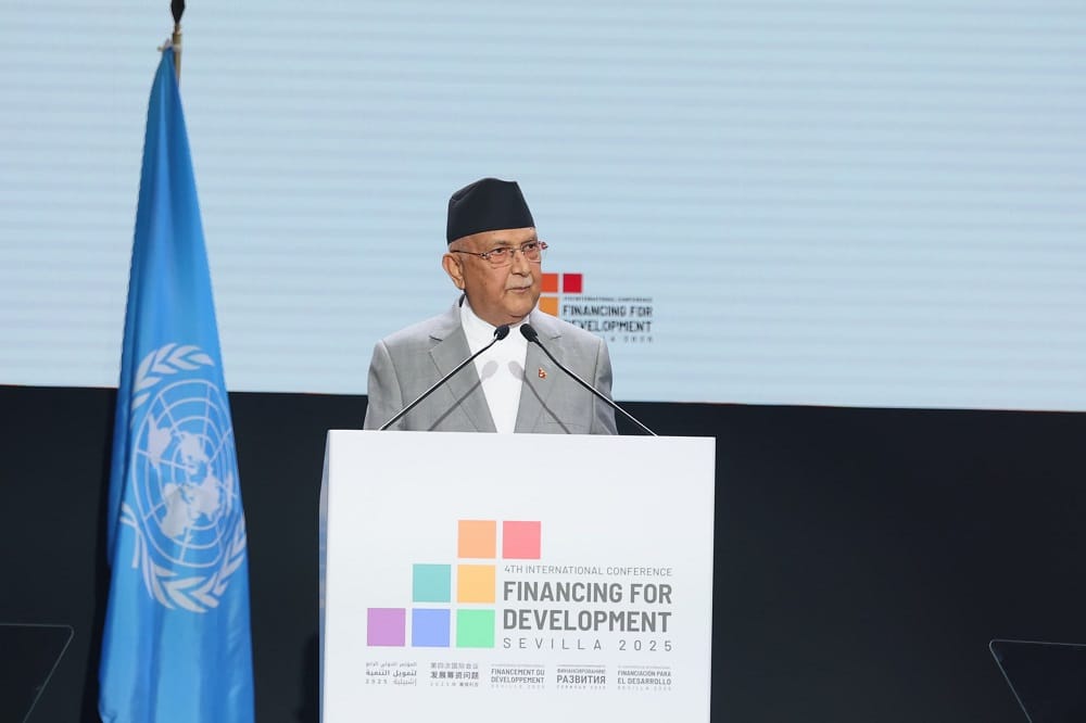 दिगो र न्यायपूर्ण विश्व निर्माण गर्न प्रधानमन्त्री ओलीको आह्वान