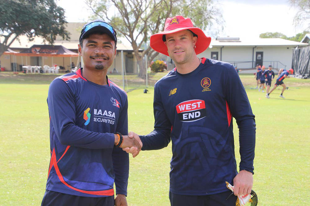 साउथ अस्ट्रेलियासँग नेपाल दुवै टी-२० खेलमा पराजित