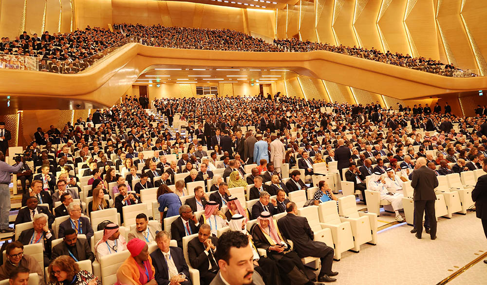 प्रधानमन्त्री ओली एलएलडिसीको तेस्रो सम्मेलनको उद्दघाटन समारोहमा सहभागी