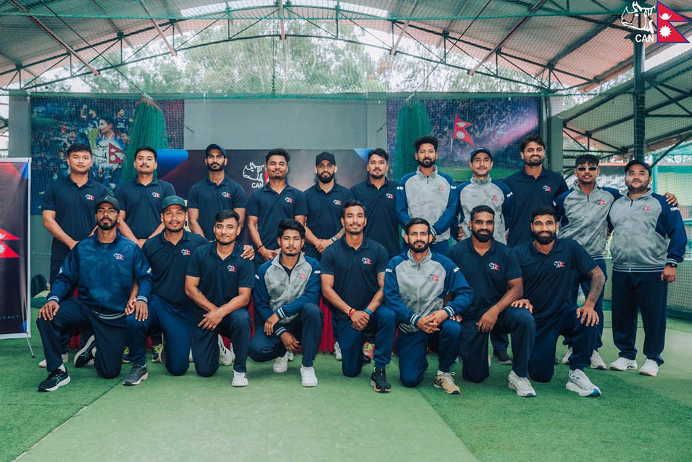 नेपाली क्रिकेट खेलाडीको युएईको भिसा लाग्यो, सोमबार प्रस्थान गर्दै