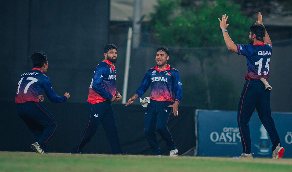 टी-२० विश्वकप छनौटमा नेपालको विजयी शुरुवात, कुवेत ५८ रनले पराजित