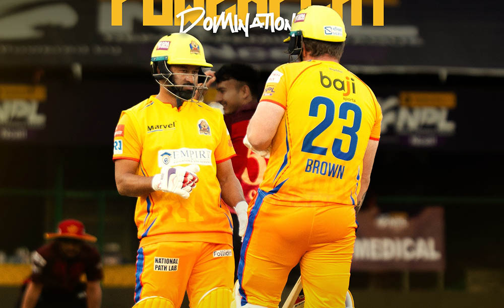 सुदूरपश्चिम रोयल्सले पोखरालाई दियो १९४ रनको लक्ष्य