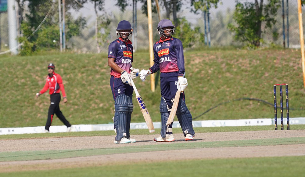 एसीसी यू-१९ प्रिमियर कप: नेपालले हङकङलाई दियो २७१ रनको लक्ष्य