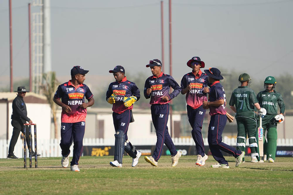 एसीसी यू-१९ प्रिमियर कपमा नेपालले विजयी शुरुवात, साउदी अरेबियामाथि ८ विकेटको जित