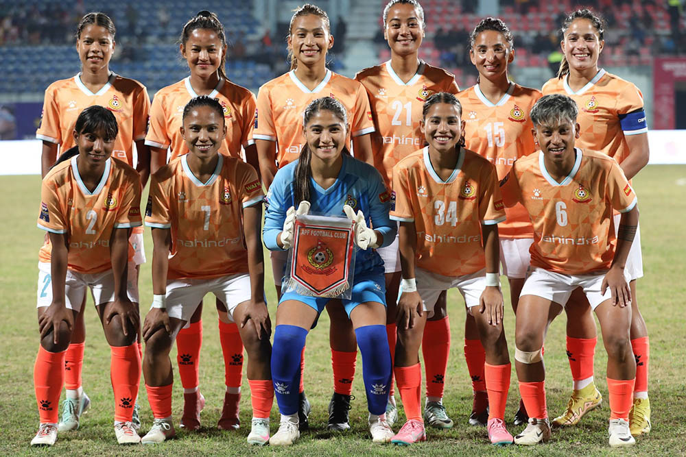 साफ महिला क्लब च्याम्पियनसिप: आज एपीएफको सामना कराची सिटीसँग