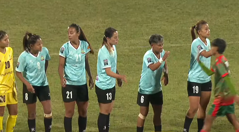 साफ महिला क्लब च्याम्पियनसिपमा एपीएफ क्लबको विजयी शुरुवात