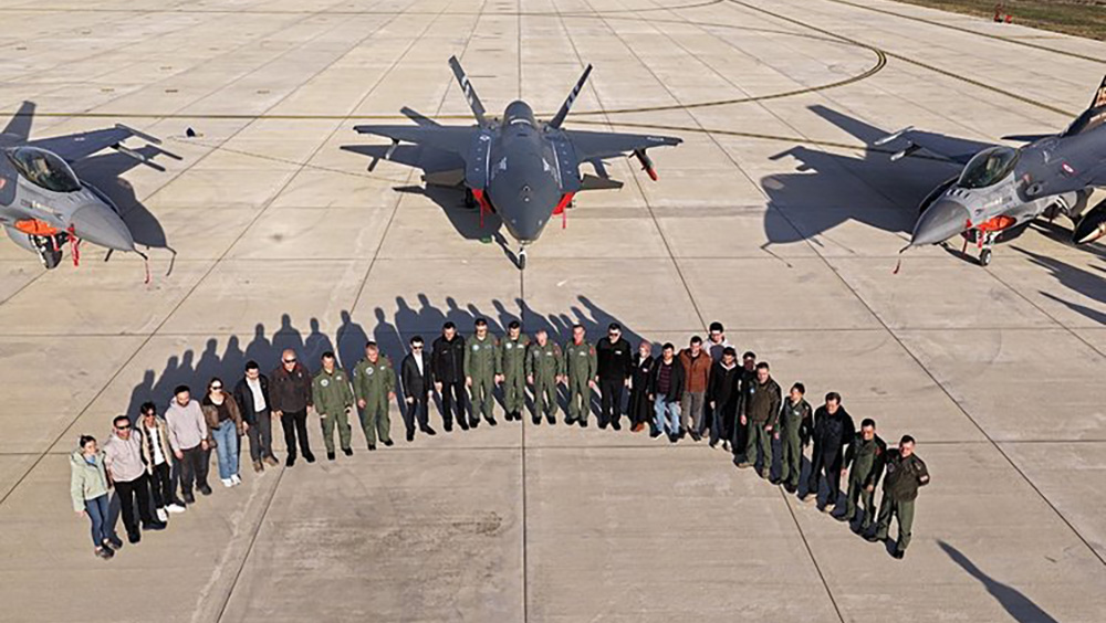 टर्कीले गर्यो मानवरहित लडाकु विमानको सफल परीक्षण