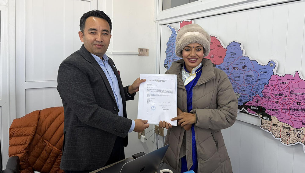 आशिका तामाङ रास्वपाबाट चुनाव लड्ने, धादिङ-१ को पाइन् टिकट