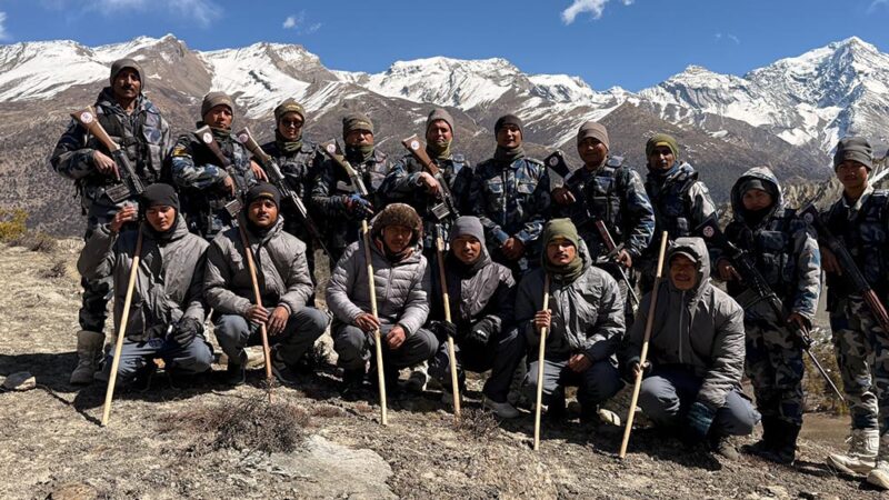 उच्च पहाडी क्षेत्रमा सशस्त्र प्रहरीको निर्वाचन लक्षित परिचालन तीव्र
