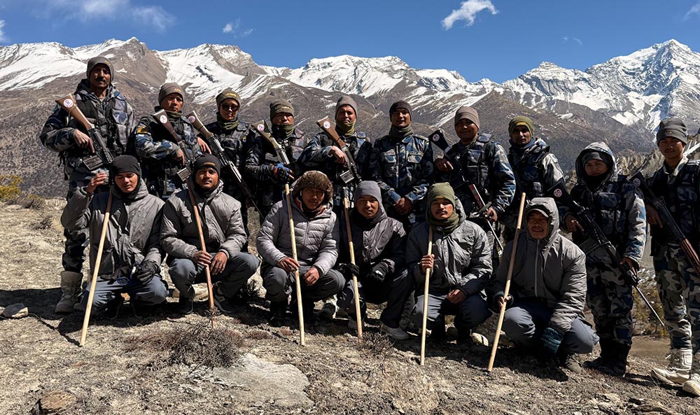 उच्च पहाडी क्षेत्रमा सशस्त्र प्रहरीको निर्वाचन लक्षित परिचालन तीव्र