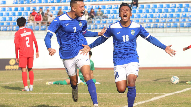 श्री भगवती क्लबमाथि त्रिभुवन आर्मीको सहज जित