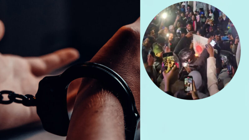 दाङमा एमालेको झण्डा जलाउने घटनामा संलग्न एक जना पक्राउ