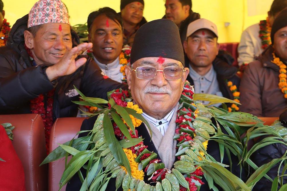 बंगलादेशमा पनि आगो लगाउनेहरु हारे, नेपालमा पनि ध्वंस मच्चाउनेहरू हार्नेछन्- प्रचण्ड