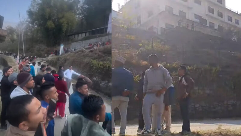 दोलखाको तामाकोशी–४ मालुमा पुनः मतदान सुरु, प्रशासनद्वारा माइकिङ गरेर मतदातालाई आह्वान