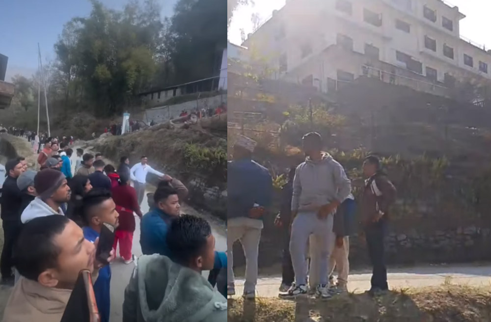 दोलखाको मालुमा मतदान रोकियो, सुचारु गर्न सर्बदलीय छलफल