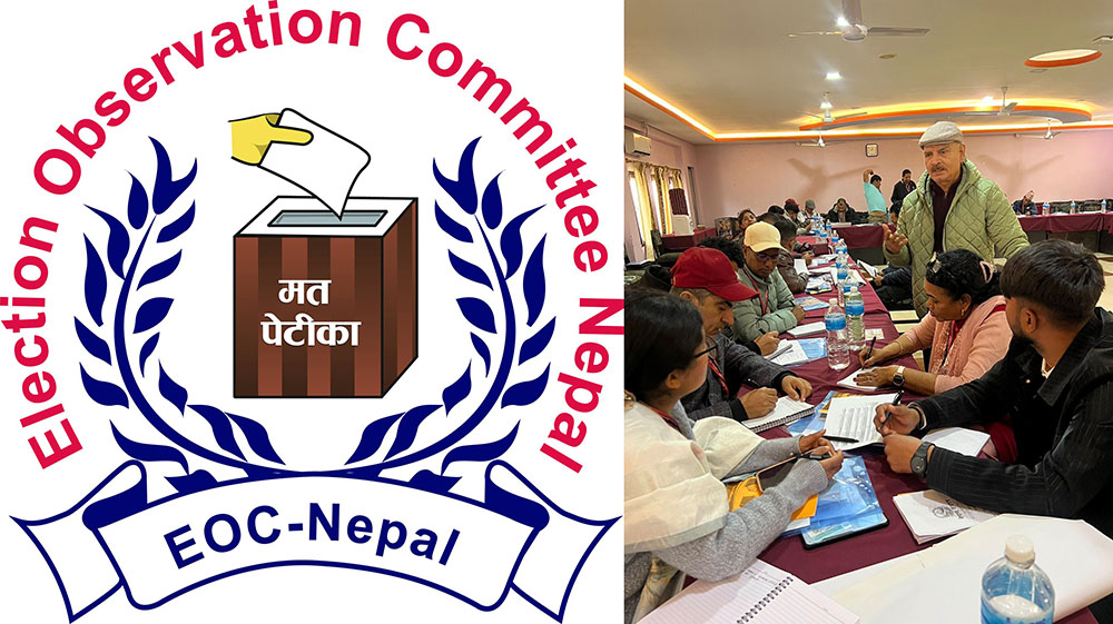 निर्वाचनका लागि देशभर इओसी नेपालबाट ७ सय पर्यवेक्षक परिचालन