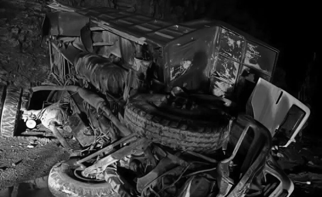 पाल्पामा टिपर दुर्घटनामा चार जनाको मृत्यु