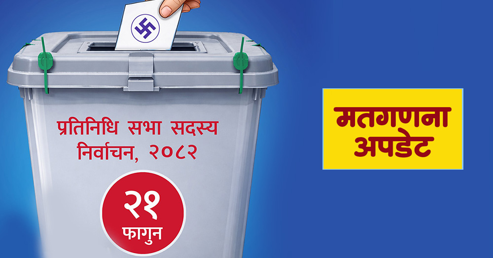 देशका विभिन्न स्थानमा मतगणना शुरु, रास्वपा अगाडी