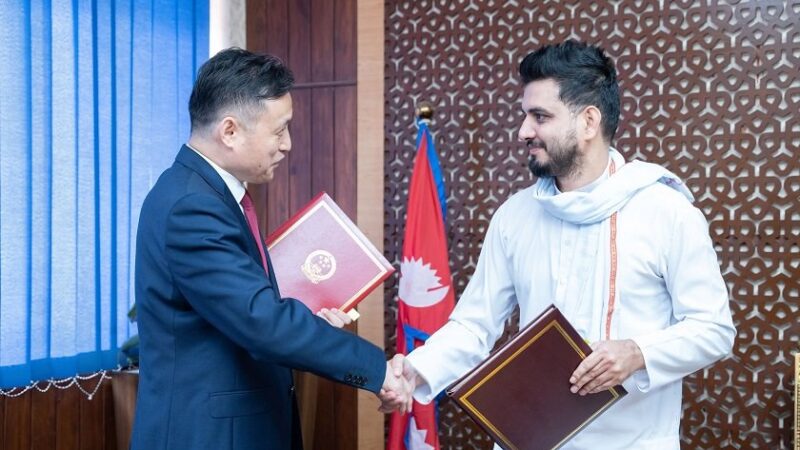 दोस्रो चरणको चक्रपथ विस्तारको लागि नेपाल–चीनबीच सम्झौता